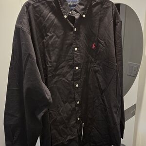 Ralph Lauren Black Casual Button Down Shirt